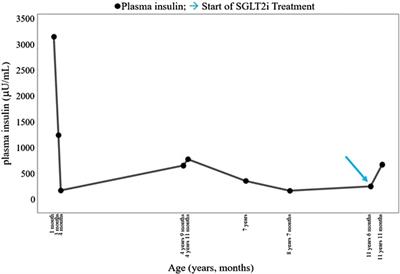 Case report: A case of Rabson–Mendenhall syndrome: long-term follow-up and therapeutic management with empagliflozin